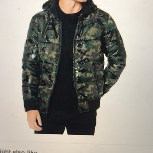Guess Camo Puffer Jacket